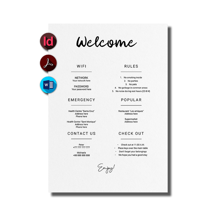 Airbnb List Template ArquiFlash airbnb-list-template-arquiflash