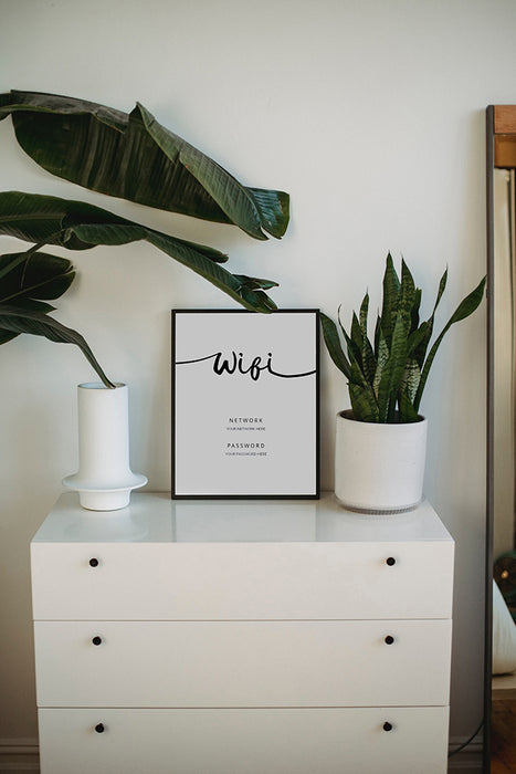 Wifi Password Template ArquiFlash wifi-password-template-arquiflash