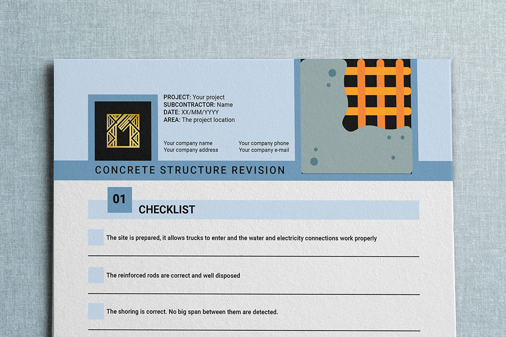 Concrete Structure Checklist